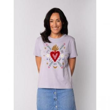 T-Shirt Love & Flex Rosso e Bianco