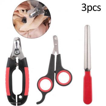 Set de Cuidado Canino Felino 3 Tijeras