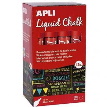 Marqueur Apli Rouge – Craie à base d'eau