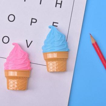 Random Color Ice Cream Double Hole Pencil Sharpener