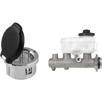 Brake Master Cylinder with Power Outlet Cover for Silverado Sierra Chevy GMC 20983936