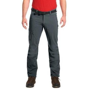 Herren Trekkinghose MAIER SPORTS Nil, Größe 33, grau, mit Roll-up Funktion