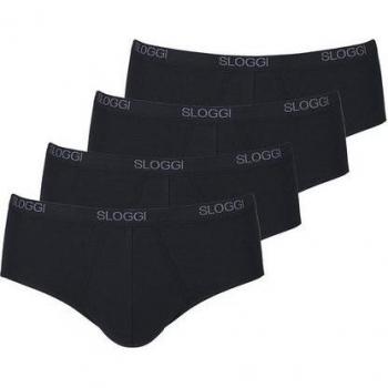 Sloggi SlimFit 4er Pack – Herren-Midi‑Slips ohne Eingriff