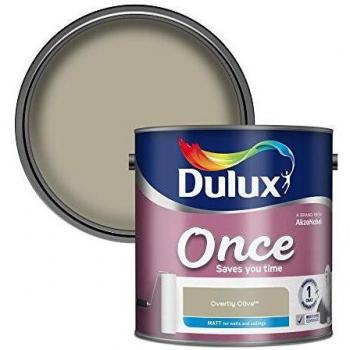 Dulux Once Overtly Olive Matt Paint 2.5L