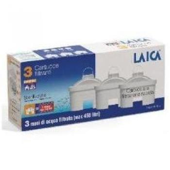 Laica Water Filter Jug 3.7L & 1 or 4 x Bi-Flux Filter Cartridge, Milan