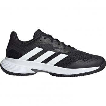 Adidas Terre Battue Court Jam Control – Chaussure homme, Noir et Blanc