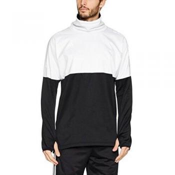 Adidas Tanf Hybtop, Top Uomo, Bianco-(Blanco/Negro), L
