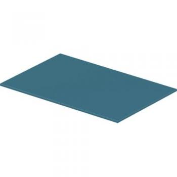 Planchette Duravit DuraSquare en verre 47x38 cm, Verre de sécurité, Teinte Pierre Bleue