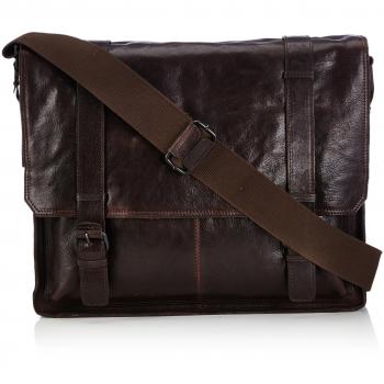 Bodenschatz Matera 8-002 MT 05 Herren Umhängetasche 40x35x9 cm, Braun (espresso)