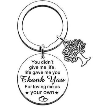 Life Gave Me You Thank You Keychain