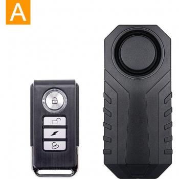 Motorcycle Security Remote Control Vibration Alarm 113dB