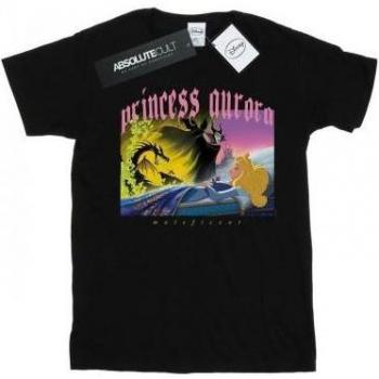 T-shirt Disney Homme L blanc Maléfique et La Belle au Bois Dormant