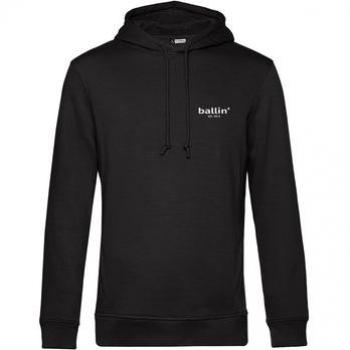 Felpa Ballin Black 3XL con cappuccio Small Logo Est. 2013