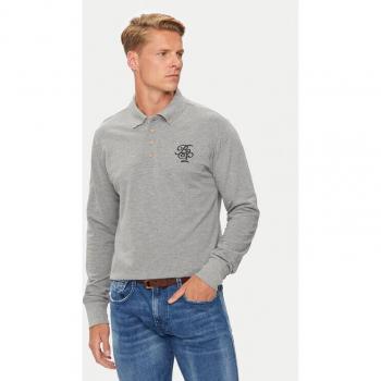 Brave Soul MLT‑412KLAY Grau Poloshirt Regular Fit – Freizeit