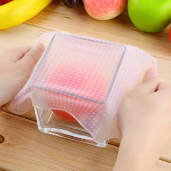 Elastic Silicone Food Wraps