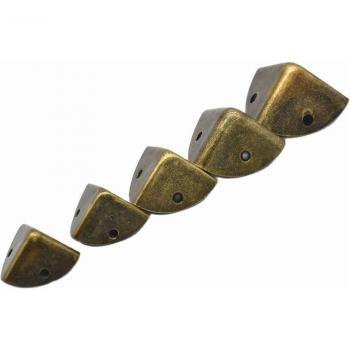 Clip Angle Triangle en Bronze Vintage 20‑35 mm – Boîte à Bijoux