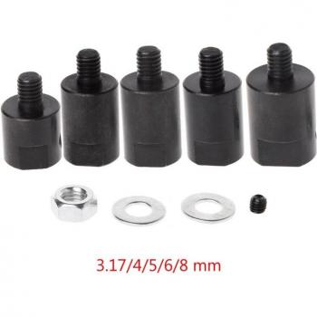 Set 6 mm – Essieu, arbre, manchon, scie, lame, accouplement, mandrin