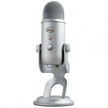 Microphone USB Blue Yeti pour Enregistrement, Streaming, Gaming, Podcast