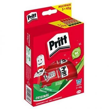 Pritt Glue Stick 5 Pack 43 g
