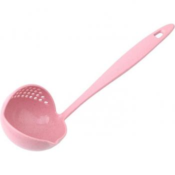 Multicolor Kitchen Tool: Colander and Spoon Combo
