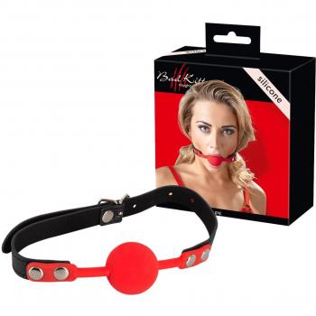 Roter Silikon Knebel