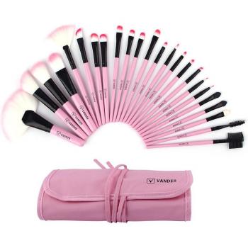 Kit Completo de Maquillaje 22 24 32 Piezas con Bolsa y Pinceles para Rubor