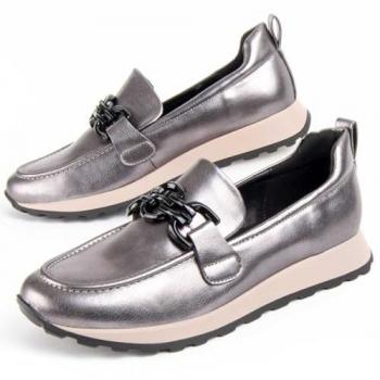 Grey Montevita Caden Women's Loafers – 41