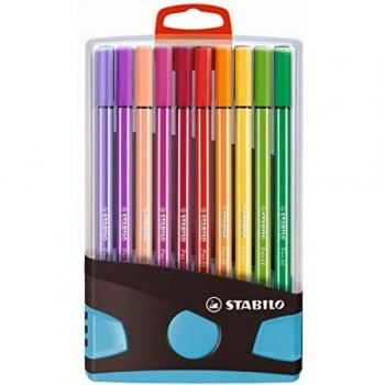Stabilo 20 Color Assorted Felt Tip Pens