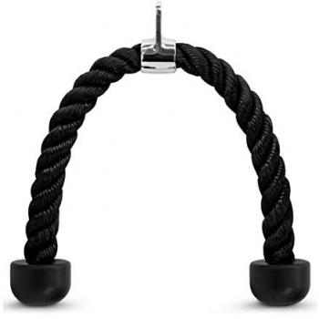 Cuerda trenzada para tríceps Fitness Tech 70 cm