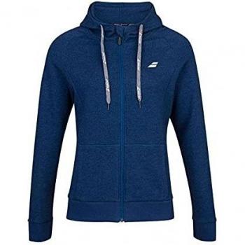 Babolat Exercise Blue Heather Hooded Jacket – Women’s