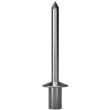 Rivetti a Tenuta Gesipa 1450152 in Rame con Testa Tonda Piatta 4x9,5 mm