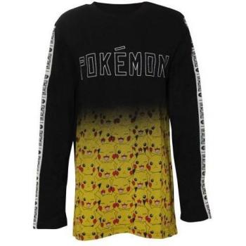 T-shirt à manches longues Pokémon Pikachu pour garçons