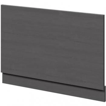 Graphite Grey 800mm End Bath Panel with Plinth by Wholesale Domestic