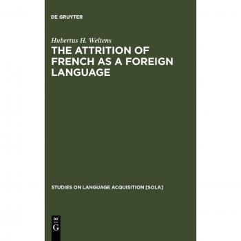 The attrition of French as a foreign language