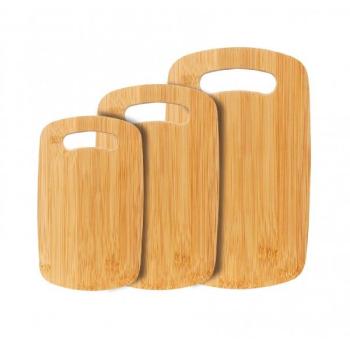 Cheffinger Planche Découpe Bambou CB3 Pack 3