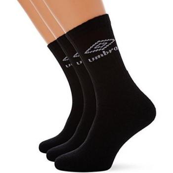 Umbro Calcetines Deportivos 3 Pares Negro Adulto