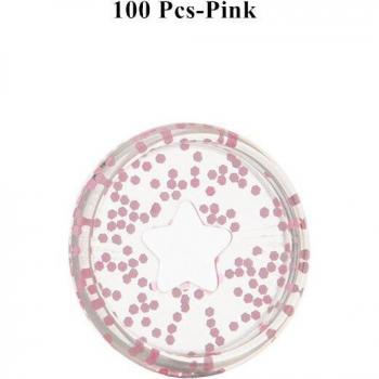 50/100 Pcs 26mm Sequin Binder Discs for Planners and Scrapbooking