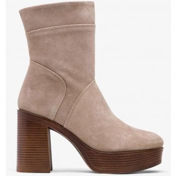 Botines Cuplé 107156 en piel vacuna beige