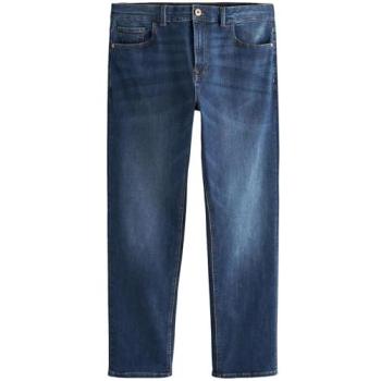 Next Herren Relaxed Fit Jeans in Mittelblau