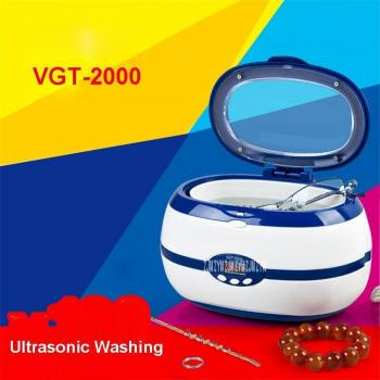 Limpiador Ultrasónico VGT-2000 35W LED 110V/220V Azul/Gris