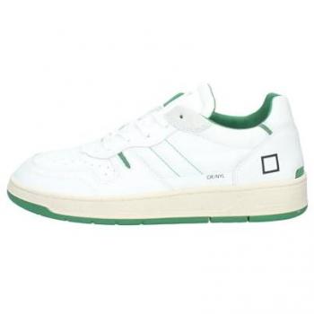 Mann D.a.t.e. Sneaker – Grün/Weiß, EU 43 (M401C2NY)