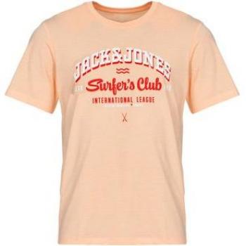 T-Shirt Jack & Jones Rosso-Bianco
