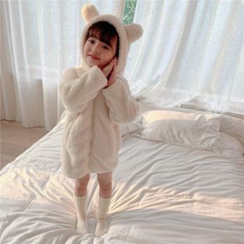 Ropa de Dormir de Terciopelo para Peques