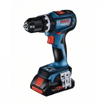 Bosch Professional GSB 18V-90 C 06019K6105 Akku-Schlagbohrschrauber 18 V Li-Ion bürstenlos, inkl. B