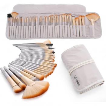 32-Piece Synthetic Makeup Brush Kit