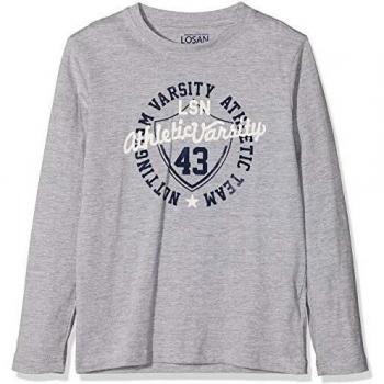 Camiseta Losan 825-1080AN Gris Medio 5 años
