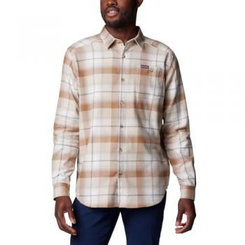 Columbia Herren Cornell Woods Flanellshirt Langarm Dunkelstein Tartan-Muster