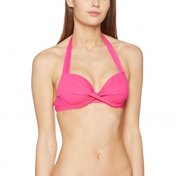 Dorina Damen Bikinioberteil Fiji Halter Bikini Top, Pink, 32DD