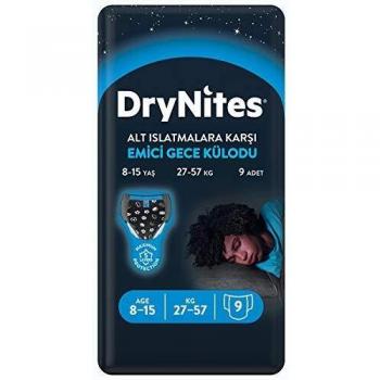 HUGGIES Pannol.DryNites Boy 27-57Kg 9pz