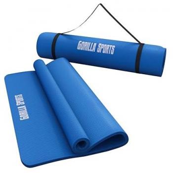 Tapis de Yoga Antidérapant 190x100x1,5 cm avec Sangle de Transport